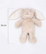 Mollis Hase Kuscheltier Baby (36cm groß) – Weiches Stofftier für Kinder & Babys – – Bild 4