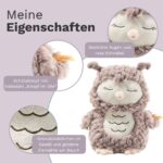 Steiff Kuscheltier Ollie Eule, Süßes Stofftier, Jungen, Mädchen & Babys ab 0 Monaten, Friends, Plüschtier Beige – Bild 5