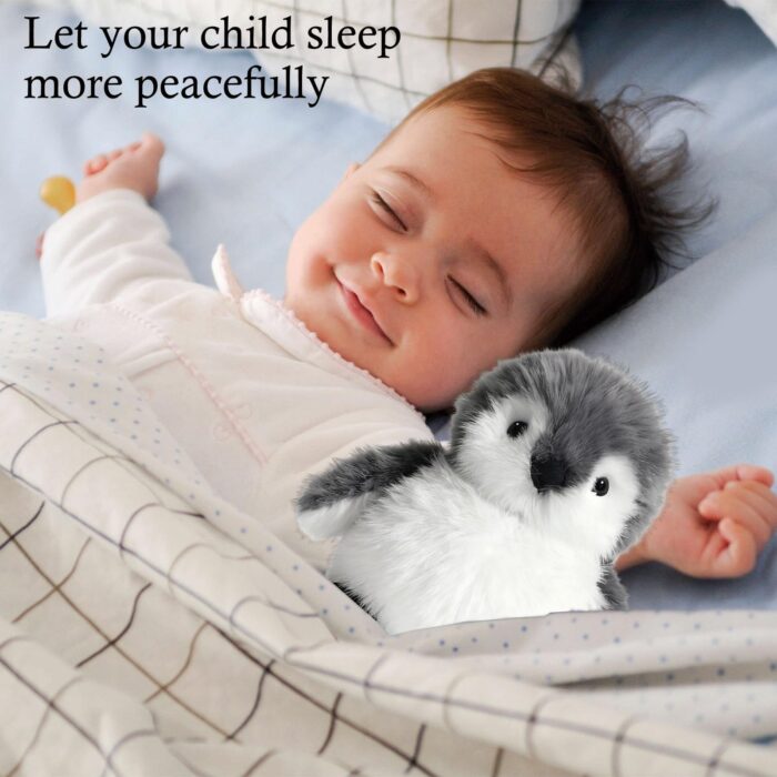 JcvPot Pinguin Kuscheltier, Weiches Stofftier Für Kinder Und Babys, Kuscheltier Pinguin Plüschtier Plüschtier – Bild 5