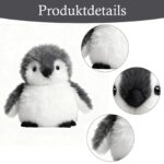JcvPot Pinguin Kuscheltier, Weiches Stofftier Für Kinder Und Babys, Kuscheltier Pinguin Plüschtier Plüschtier – Bild 6
