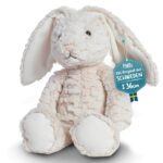 Mollis Hase Kuscheltier Baby (36cm groß) – Weiches Stofftier für Kinder & Babys –